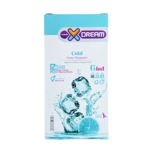 کاندوم ایکس دریم مدل Cold بسته 12 عددی