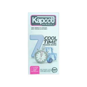 کاندوم کاپوت مدل Cool Time بسته 12 عددی