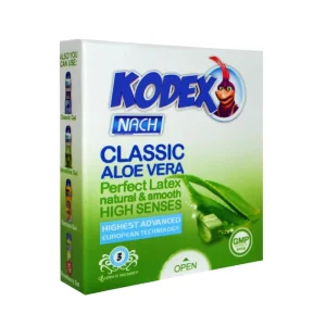 کاندوم ناچ کدکس مدل کلاسیک بسته 3 عددی