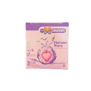 کاندوم ایکس دریم مدل Flavour wave بسته سه عددی