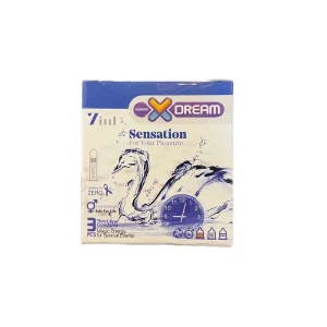 کاندوم ایکس دریم مدل sensation بسته سه عددی